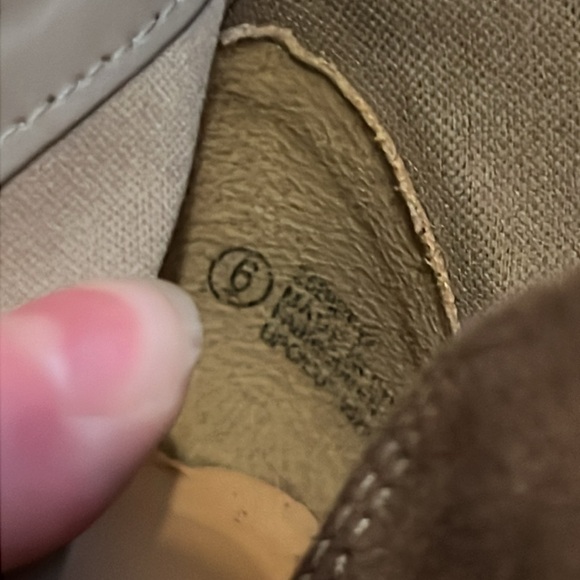 Women’s Suede Taupe Brown Boot Booties Ankle Size 6 - Picture 6 of 6